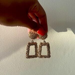Asos Gold Celebration Earrings